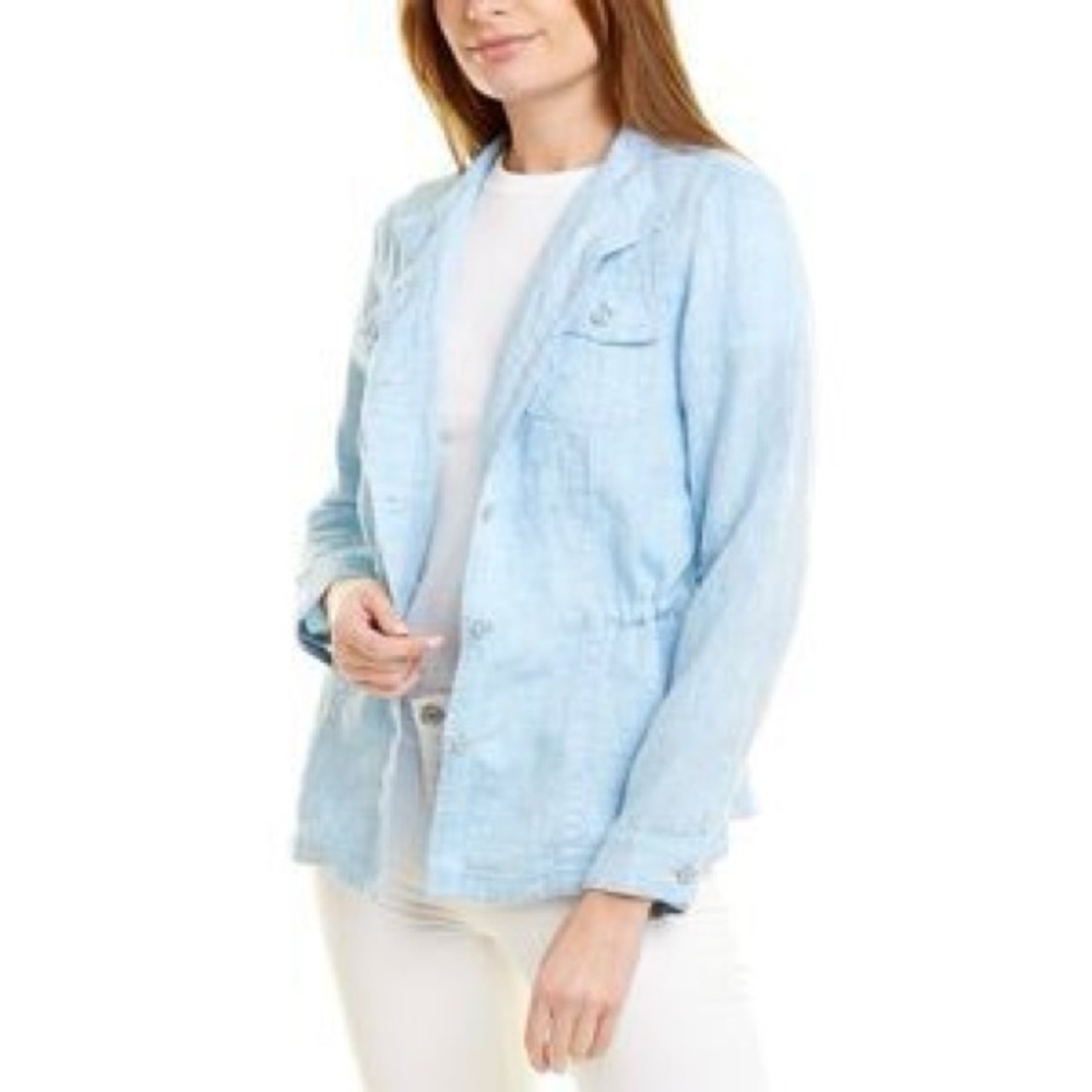 j mclaughlin vista linen anorak jacket